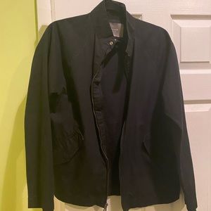 Everlane Harrington Jacket, black, m